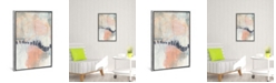 iCanvas Blush and Navy Ii by Jennifer Goldberger Gallery-Wrapped Canvas Print - 26" x 18" x 0.75"